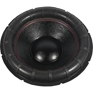 HYROOY Potente cono di carta Woofer 8/10/12/15 pollici grande surround con kit di riparazione cono di carta nera