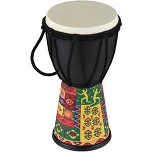 Generic Bongo a percussione portatile leggero da 4 pollici per principianti Scuola Lezioni di musica all'aperto Percussioni Strumento musicale tradizionale