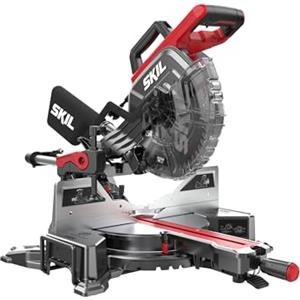 SKIL BT1E1321AA - Sega a pannello (2000 W, lama per sega da 254 mm, capacità di taglio di 90 x 300 mm, troncatrice, modulo LED, sacchetto per polvere, sistema di sgancio rapido, con laser, artigiani