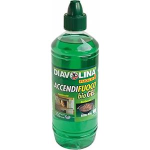 La zappa Accendifuoco Gel Ecologico per fonduta Barbecue e fornelli Beloli combustione 750 ml