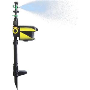 Generic Irrigatore d'acqua da giardino, rilevatore di movimento, dispositivo a getto solare attivato dal movimento PIR, spruzzatore di controllo della fauna selvatica con sensore a 120 gradi, deterrente