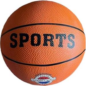 Generico Pallacanestro Taglia 5, Basket Professionale Con Rivestimento In Gomma Ad Alta Densità, Pallacanestro Per Interni Ed Esterni Misura 5/7, Palloni Sportivi Resistenti All'usura Per Bambini E Ragazzi