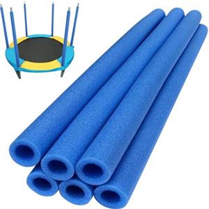 Generisch Tubi in gommapiuma, 6 pezzi, resistenti alle intemperie, per trampolino in schiuma, per tubi in gommapiuma, per tubi in gommapiuma, per trampolino