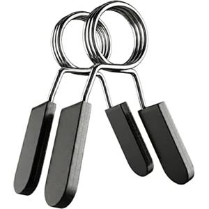 G5 HT SPORT Fermi Dischi 25 mm [Coppia blocca Pesi per bilanciere e manubri] Chiusure a Molla o a Vite |Collari per Bilanciere| Palestra Home Gym Chiusura Rapida | Morsetto Collare (Chiusura a Molle)