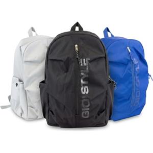 Gio'Style Reef Zaino Termico 20 Litri - Borsa Frigo a Zaino per Mare, Picnic, Campeggio e Viaggi - Isolante per Bevande e Cibo - Tasche Esterne - Colore Nero