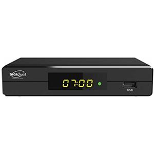 Digiquest Decoder Digitale Terrestre DVB-T2 MX5, Nero