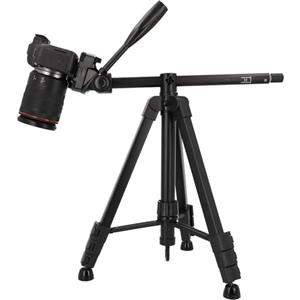 ayex Treppiede fotografico con colonna centrale girevole a 90° per prospettive creative