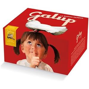 GALUP Colomba Tradizionale Gran Galup 1000g - Dolce Artigianale con Canditi e Glassa alla Nocciola