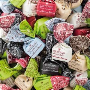 ANTICA TORRONERIA CHOCCOLY - Antica Torroneria piemontese - TARTUFINI CIOCCOLATINI ASSORTITI 500g