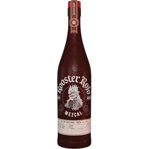 Rooster Rojo Mezcal - Prodotto con il 100% agave Espadin - Prodotto artigianalmente, Doppia Distillazione - Made in Oaxaca, Messico - Bottiglia di vetro scuro da 70 cl - 43% vol
