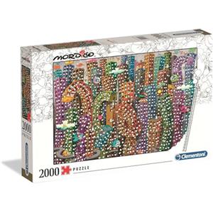 Clementoni Mordillo Puzzle, 2000 Pezzi, Multicolore, 32565