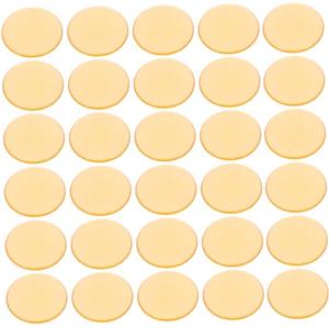 minkissy 100 Gettoni Trasparenti per Tombola Plastica Marcatori Poker e Giochi Didattici Conto e Ordinamento Portatile per Adulti