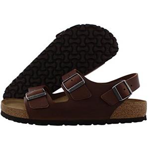 Birkenstock Milano Sandali per adulti, unisex, 00634501/00634503, Marrone