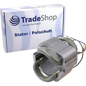 Trade-Shop Stator/campo/pattina/supporto/motore di ricambio compatibile con Bosch GWS 20-180 H, GWS 20-180 J, GWS 20-180 JH, GWS 20-230, GWS 18 U