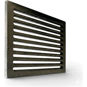 LUNA WAY CAST IRON 20,5 x 23,5 x 1 cm - Griglia Raccogli Cenere Ghisa LUNAWAY Alta Resistenza | Struttura in ghisa resistente alle alte temperature, adatta per camini, termocamini e stufe a legna.