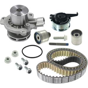 SKF Pompa acqua e Kit cinghie dentate VKMC 01279-1 - Compatibile con SKODA e VW