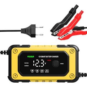 Generico Avviatore di emergenza, Booster di batteria per auto da 12 V, Jump Pack con cavi di avviamento, Jump Starter con schermo LCD, Avviatore di emergenza portatile per auto e camion