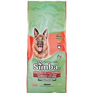 Monge SIMBA Crocchette per Cani al Manzo, 20 kg