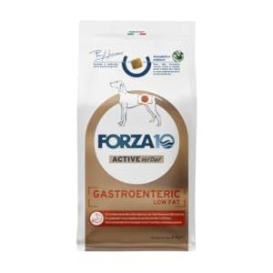 Generico Forza 10 Cane All Size GASTROENTERIC LOW FAT Adult MONO gusto PESCE alimento completo monoproteico per cani adulti di tutte le taglie, per la compensazione della cattiva digestione, confezione da 4kg.