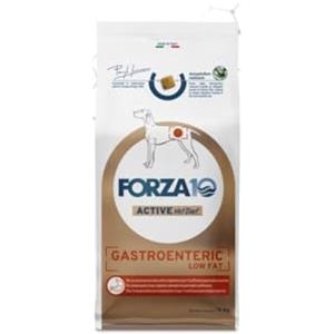 Generico Forza 10 Cane All Size GASTROENTERIC LOW FAT Adult MONO gusto PESCE alimento monoproteico per cani adulti di tutte le taglie, per la compensazione della cattiva digestione, confezione da 10kg.