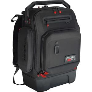 GT LINE GT 489082 - Zaino per attrezzi Monolith LT35-15, con 43 tasche, lavagnetta estraibile, materiale 600D