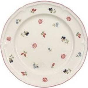 Villeroy & Boch Set 6 Piatti da Colazione Petite Fleur in Porcellana, 21 cm, Adatti al Forno e Lavabili in Lavastoviglie