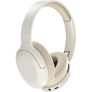 AndThere Cuffie Bluetooth Over Ear Cancellazione Rumore, Wireless Headphones Bluetooth Cuffie On Ear Grandi con Microfono, Cuffia Senza Fili Noise Cancelling Cuffie per TV Gaming Sport Musica Palestra