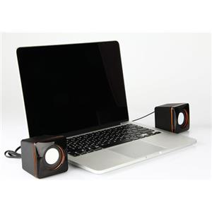 Generic Casse per PC Altoparlanti per Computer Piccole e Potenti Amplificate Audio AUX 3.5 con Jack 2.0