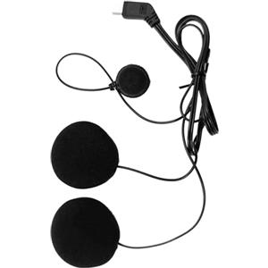 Generico Microfono Interfono per Casco, Di Comunicazione per Moto con Cuffie, Audio Impermeabile 10 Pin per Chiamate Nitide - Adatto a Uomini, Donne e Adolescenti