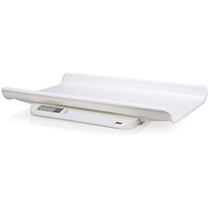 Alecto bambino BC10 Bilancia Neonato - Preciso fino a 5 grammi - Pesa fino a 20 kg - Segui la crescita del tuo bambino - Funziona a batterie (incluse) - Bianco