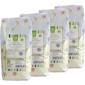 Il Tomolo Farina di Grano Duro Senatore Cappelli - Confezione da 4 Pezzi 1kg - 4kg