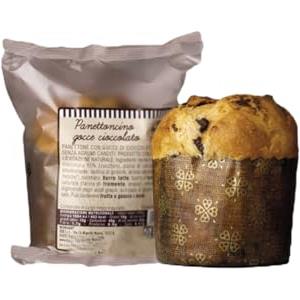 Borsari Mini Panettone Borsari Panettoncino con Gocce di Cioccolato In Flow Pack 30 x 100 g