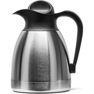 Forgast Caraffa Termica Professionale in Acciaio Inox, 1 Litro, Thermos Caraffa con Coperchio Rimovibile per Bevande Calde e Fredde Caffè Tè, per Ristorante Catering Mense Hotel Buffet