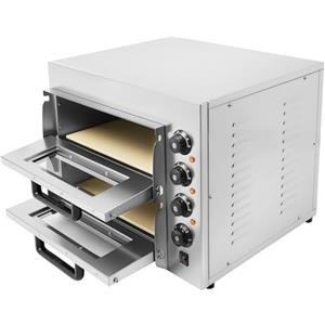 YyanLAK Forno per pizza a gas, 3000 W, forno per pizza da interno, forno elettrico per piano di lavoro, forno per pizza commerciale per pasticceria, carne alla griglia