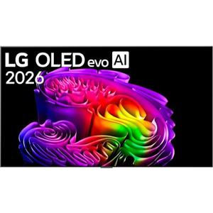 LG OLED evo AI 65 pollici Serie G6 OLED65G64LW, Smart TV 4K, Staffa a muro inclusa, Hyper Radiant Color, Reflection Free Premium, Dual AI Engine, Dolby Vision & Atmos, VRR e G-Sync 4K@165Hz, 2026