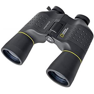 National Geographic 8-24x50 Zoom Binocolo | Ingrandimento variabile, per portatori di occhiali, ottica verde completamente trattata, grande obiettivo, attacco treppiede
