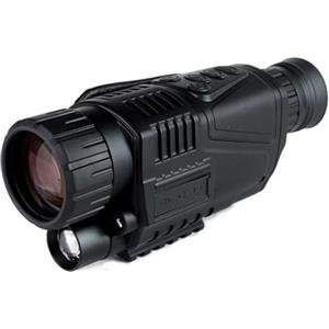 NGBFF Visore Notturno, Ponbos Monocolo Multifunzionale 200M Full Dark Telescopio Digitale a Infrarossi Telecamera for Visione Notturna for la Registrazione Video di Caccia,per birdwatching, sport all'aria