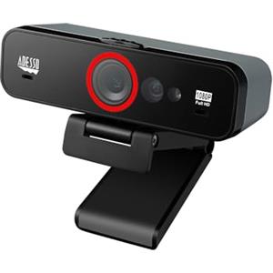 ADESSO 1080p hd webcam w/windows hello face rec. build-in cybertrack f1