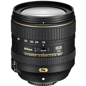 Nikon AF-S DX NIKKOR 16-80 mm 1:2,8-4E ED VR Black