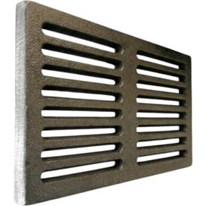 LUNA WAY CAST IRON 36,2 x 10 x 1 cm - Griglia in ghisa rinforzata per raccolta cenere LUNAWAY | Griglia cenere in ghisa con costola centrale, resistente alle alte temperature. Ideale per stufe a legna e pellet.