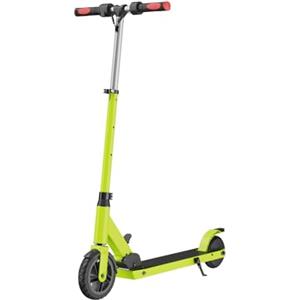E-RIDES Monopattino Elettrico 150W per Bambini 6-16 Anni, Display LED, Monopattino Pieghevole Leggero con 3 Velocità e Altezza Regolabili, Fino a 18 km/h, Regalo per Bambini e Adolescenti (Vert)