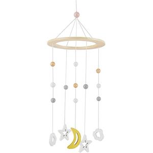 Bieco | Giostrina Culla Neonato in Legno | Decorazioni Cameretta | Carillon
