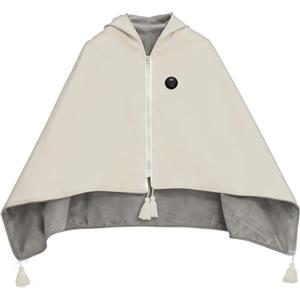Generico Scialle Riscaldante - Coperta Portatile In Morbido Poliestere 140x80 Cm | Lancio Elettrico USB A 3 Livelli | Scaldino Invernale Per Divano, Dormitorio, Casa, Ufficio, Viaggi, Campeggio