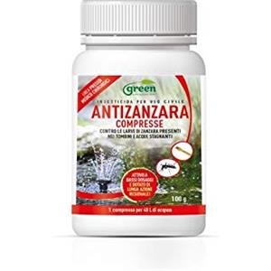 Green Ravenna Pyriproxyfen INSETTICIDA LARVICIDA PASTIGLIE COMPRESSE ANTIZANZARA ZANZARA conf da 50 PZ 100g