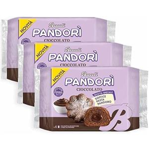 Generico 3X BauIi Pandorì Mini Pandorino al Cioccolato e Zucchero a Velo 150g