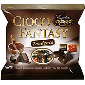 Crispo CIOCCOLATINI FONDENTI CRISPO CIOCO FANTASY FONDENTE 500 GR TEGOLINI PRALINE