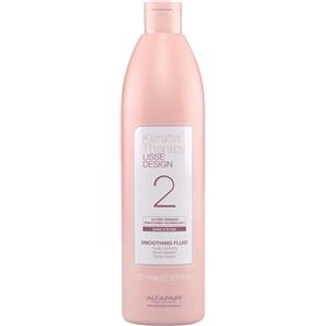 Alfaparf Milano Keratin Therapy Lisse Design Smoothing Fluid 500 ml - Fluido Lisciante Professionale per Tutti i Tipi di Capelli