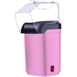 yuwqqoajv Macchina per Popcorn Automatica per Domestico Macchina per Popcorn Facile in Qualsiasi Momento Macchina per Popcorn Automatica per Domestico in ABS, Rosa