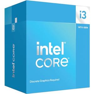 Intel® Core™ i3-14100F Processore per sistemi desktop 14100F 4 core 4 P-core + 0 E-core fino a 4,7 GHz