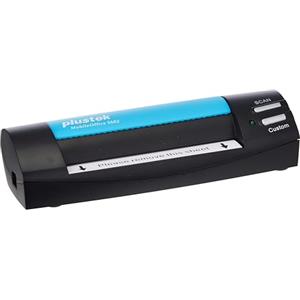 Plustek MobileOffice S602 Business Card Scanner, 1200 x 1200 DPI, Nero/Blu